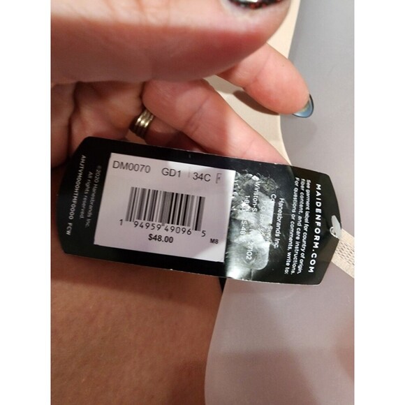 Maidenform Women's Comfort Devotion DreamWire Full Coverage Bra DM0070 Nude - Picture 5 of 5